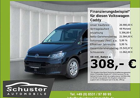 VW Caddy Volkswagen Life 2.0TDI*AHK Navi Tempom SHZ PDCv+h Alu