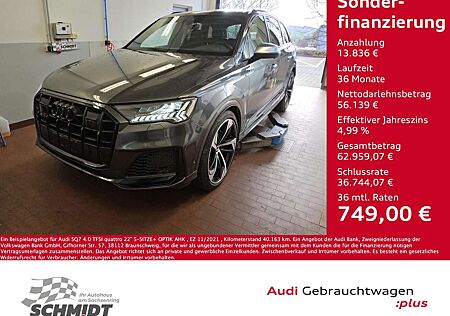 Audi SQ7 4.0 TFSI quattro 22" S-SITZE+ OPTIK AHK