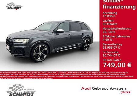 Audi SQ7 4.0 TFSI quattro 22" S-SITZE+ OPTIK AHK