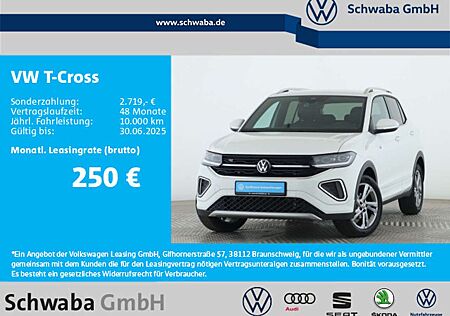 VW T-Cross Volkswagen R-Line 1.5TSI DSG IQ.LIGHT*AHK*R-KAM*17"