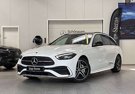 Mercedes-Benz C 200 d T AMG PANO+AHK+MEMORY+NIGHT+KAMERA+TOTW.
