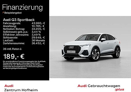 Audi Q3 35 TFSI S line S tro*LED*Virtual*Na