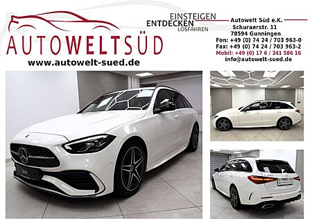 Mercedes-Benz C 300 d T AMG Sport Night StHz Rcam Ambient T-Leder