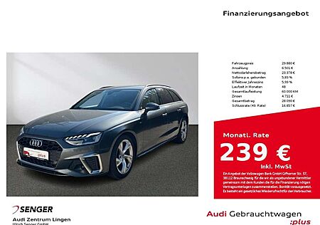 Audi A4 Avant S line 35 TFSI S tronic MMI LED Kamera