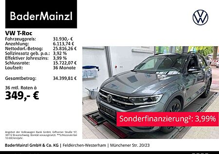 VW T-Roc Volkswagen 2.0 TSI 4M DSG R-Line AHK Navi ACC Kamera