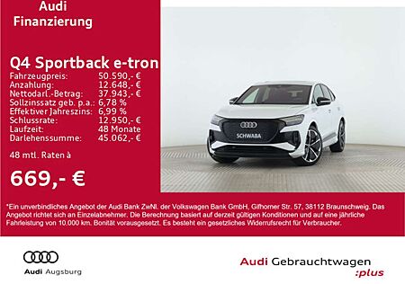 Audi Q4 e-tron Q4 Sportback 2x S line 50 e-tron 82kWh qu.*Wärmp