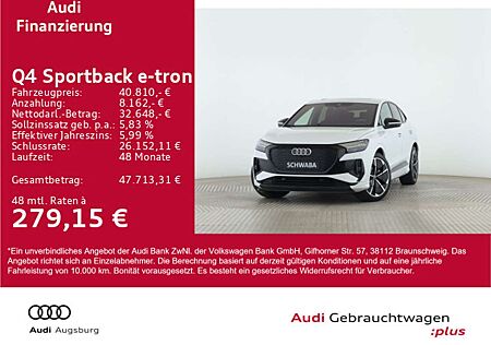 Audi Q4 e-tron Q4 Sportback 2x S line 50 e-tron 82kWh qu.*Wärmp