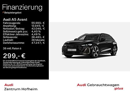Audi A5 40 TFSI qu S line edition one S tro*B&O