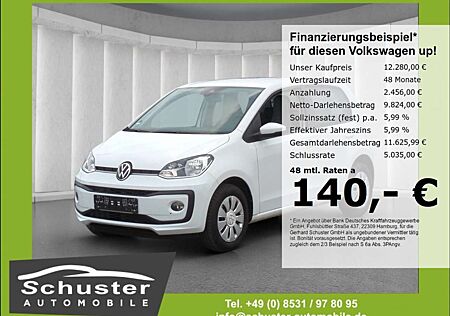 VW Up Volkswagen ! move*Klimaaut SHZ Maps+More-dock Spurass DAB