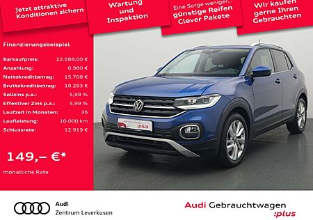 VW T-Cross Volkswagen VIRT DSG AHK NAVI SHZ LED