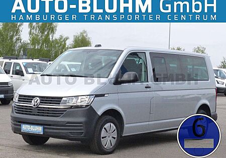 VW T6 Transporter Volkswagen T6.1 TDI Kombi Lang AHK 2,5T Navi DSG 9-Sitze AC