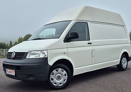 VW T5 Transporter Volkswagen T5 1.9 TDI Kasten-Hochdach, Klima.