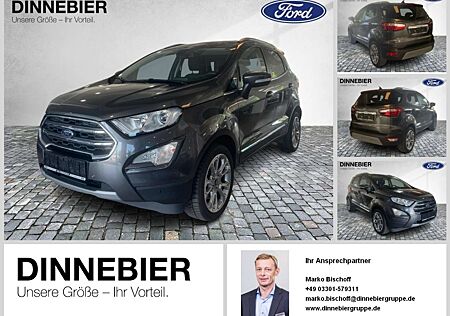 Ford EcoSport TITANIUM 1.0EB *NAVI*RFK*Schiebedach*Keyless* Navi