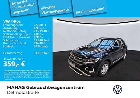 VW T-Roc Volkswagen 1.5 TSI Style AppConnect LED Standhz. Park