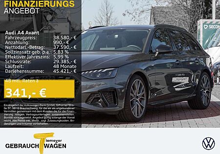 Audi A4 40 TFSI Q 2 x S LINE LM19 KAMERA NAVI+