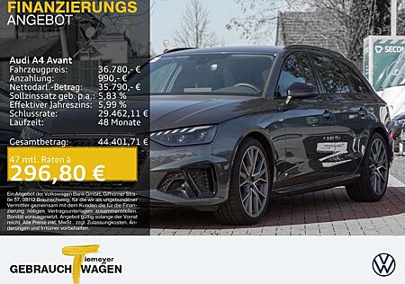 Audi A4 40 TFSI Q 2 x S LINE LM19 KAMERA NAVI+