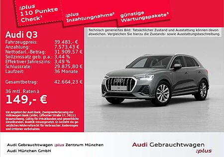 Audi Q3 35 TFSI S tronic S line AHK/ACC/Navi+