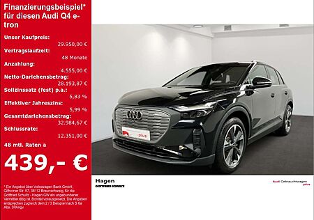 Audi Q4 e-tron 35 LED MMI CarPlay PAN SHZ