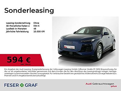 Audi Q6 e-tron Sportback e-tron S line Int/Matrix/HuD/Luft/AHK/AC