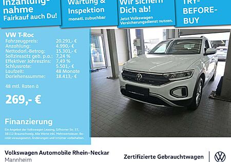 VW T-Roc Volkswagen 1.0 TSI Life App-Connect PDC LED uvm