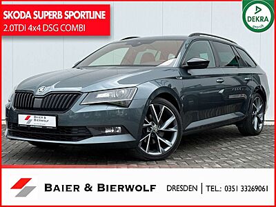 Skoda Superb 2.0TDI Combi Sportline 4x4 CANTON KEYLESS