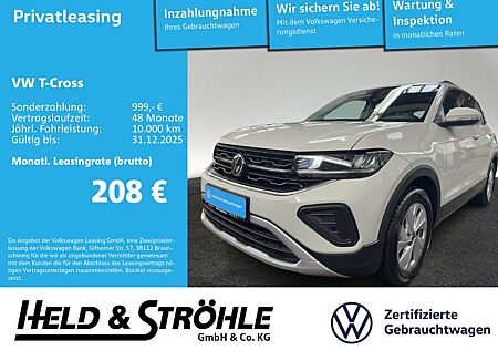 VW T-Cross gebraucht kaufen VW T-Cross Volkswagen Life 1.0 TSI APP LED SHZ KAM TRAVEL DAB+