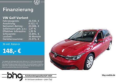 VW Golf Variant Volkswagen 2.0 TDI Navi AHK Pano ACC Fahrprofi