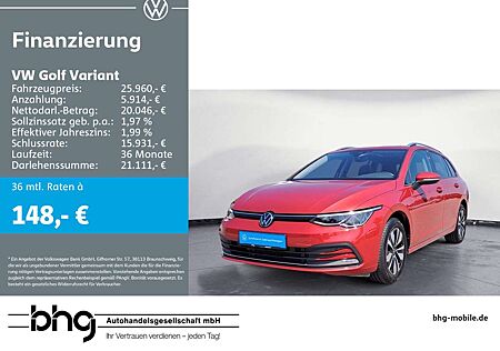 VW Golf Variant Volkswagen 2.0 TDI Navi AHK Pano ACC Fahrprofi