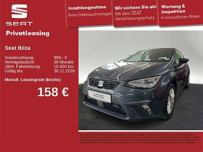 SEAT Ibiza FR 1.5 TSI DSG LED NAV KAM SHZ ACC APP 16"