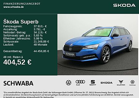Skoda Superb Combi Sportline 2.0TDI *AHK*PANO*StdHz*19