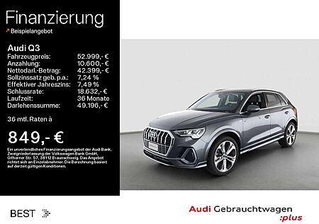 Audi Q3 45 TFSI quattro S-LINE*NAVI-PLUS*KAMERA*AHK*P