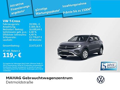 Volkswagen T-Cross 1.0 TSI LED DC ParkPilot Sitzhz App 5-Ga