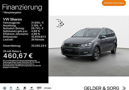 VW Sharan Volkswagen United 1.4 TSI 7Sitze*Navi*AHK*RFK*ACC
