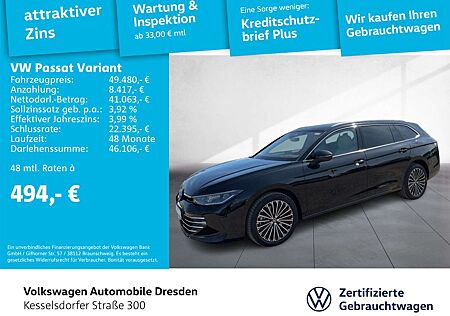 VW Passat Variant Volkswagen 2.0 TDI DSG 4M Elegance AHZV LED