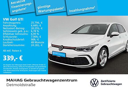 VW Golf GTI Volkswagen Golf VIII GTI 2.0 TSI Navi LEDPlus DAB+ AppConne