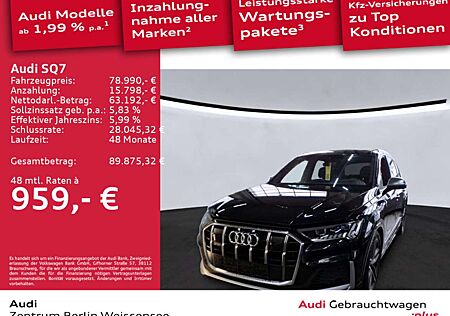 Audi SQ7 4.0 TFSI TIPT*QU*MATRIX*PANO*AHK*360*HUD*B&O