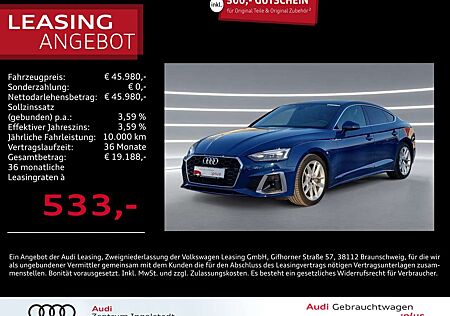 Audi A5 Sportback 40 TDI 2x S line NAVI AHK ACC virt.