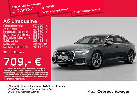 Audi A6 55 TFSI qu. S tronic S line Pano/AH