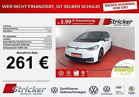 VW ID.3 Volkswagen 1st Max 150/58 261,-ohne Anzahlung Pano HUD