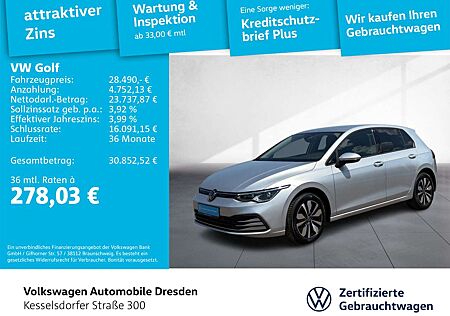 VW Golf Volkswagen VIII 2.0 TDI Move ACC Kamera Navi LED