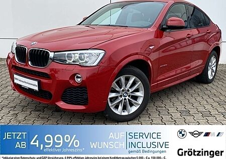 BMW X4 xDrive20d M Sport AHK+RFK+Komfortz+Navi-Prof+