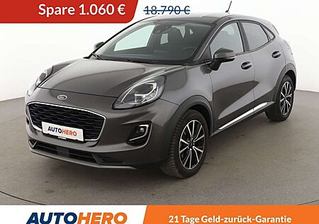 Ford Puma 1.0 EcoBoost Titanium Aut*NAVI*LED*TEMPO*PDC*SHZ*