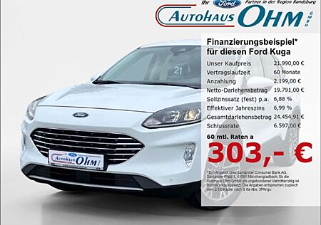 Ford Kuga PHEV Titanium 2.5 Duratec - Navi - Einparkhilfe -