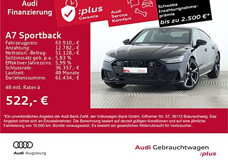 Audi A7 45 TFSI qu. S line*StdHz*AHK*8-fach