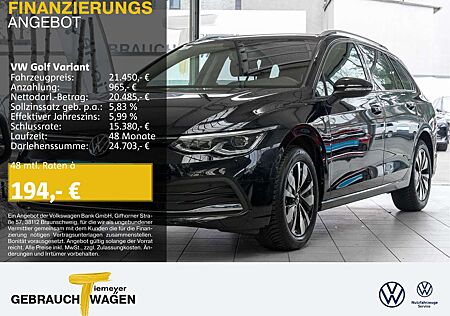 VW Golf Variant Volkswagen 1.5 TSI MOVE NAVI KAMERA VIRTUAL