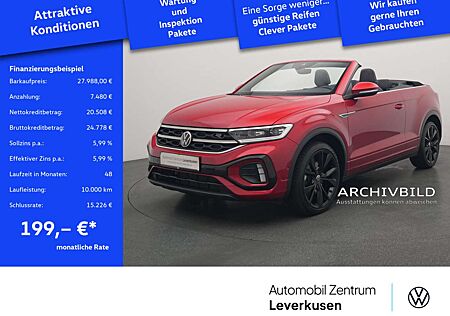 VW T-Roc Volkswagen Cabriolet R-Line LED VIRT LEDER KAM SHZ