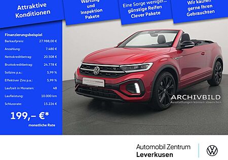 VW T-Roc Volkswagen Cabriolet R-Line LED VIRT LEDER KAM SHZ