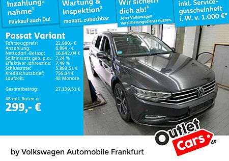 VW Passat Variant Volkswagen 2.0 TDI DSG Business Navi Rückfah