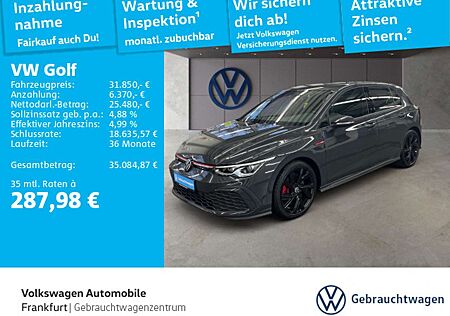 VW Golf GTI Volkswagen Golf VIII 2.0 TSI DSG GTI Navi LEDPlus DAB+ Fron