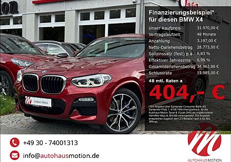 BMW X4 xDrive 30 d M Sport Navi HUD Kamera EU6d-T Park-As